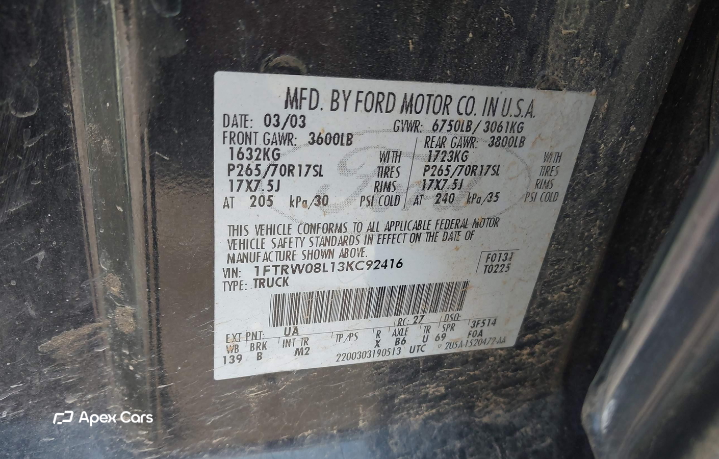 Ford F-150 2003