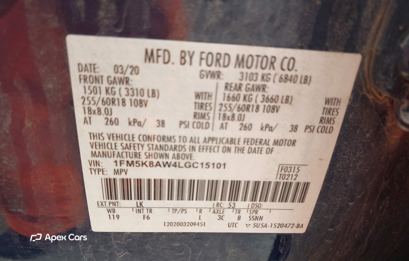 Ford 2020