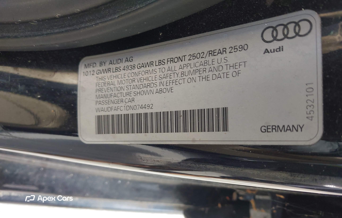 Audi A6 2013
