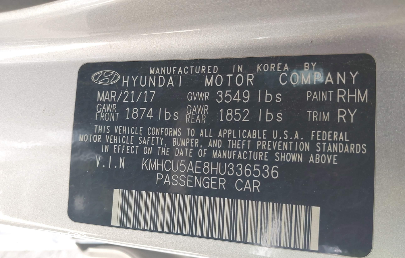 Hyundai Accent 2017