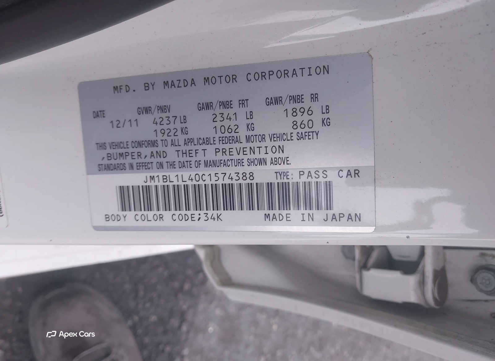Mazda 3 2012