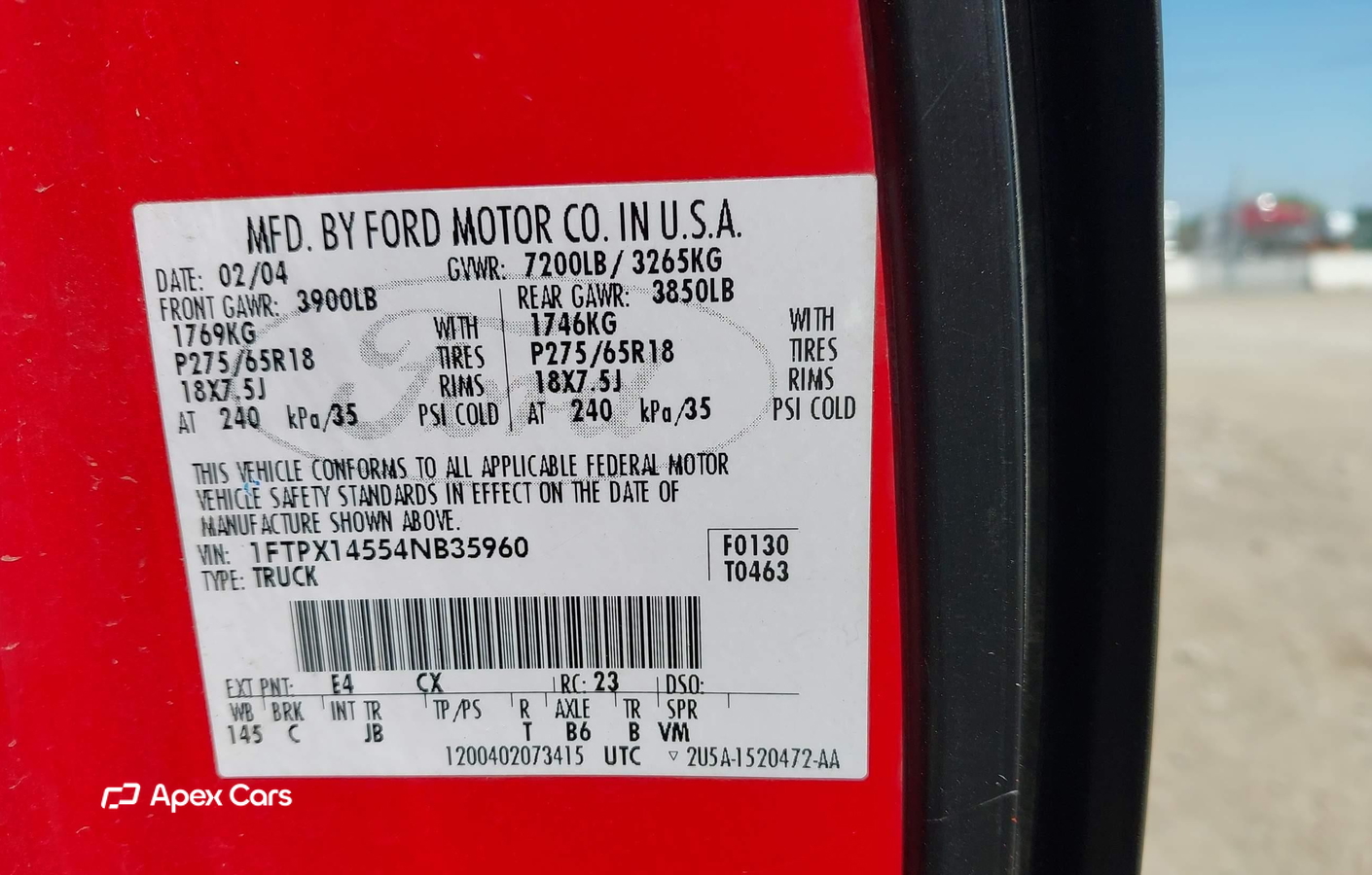 Ford F-150 2004