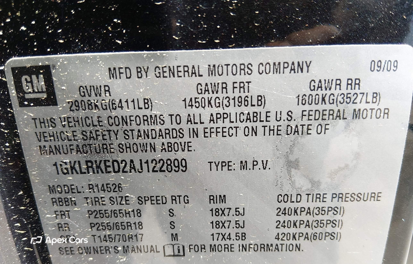 GMC Acadia 2010