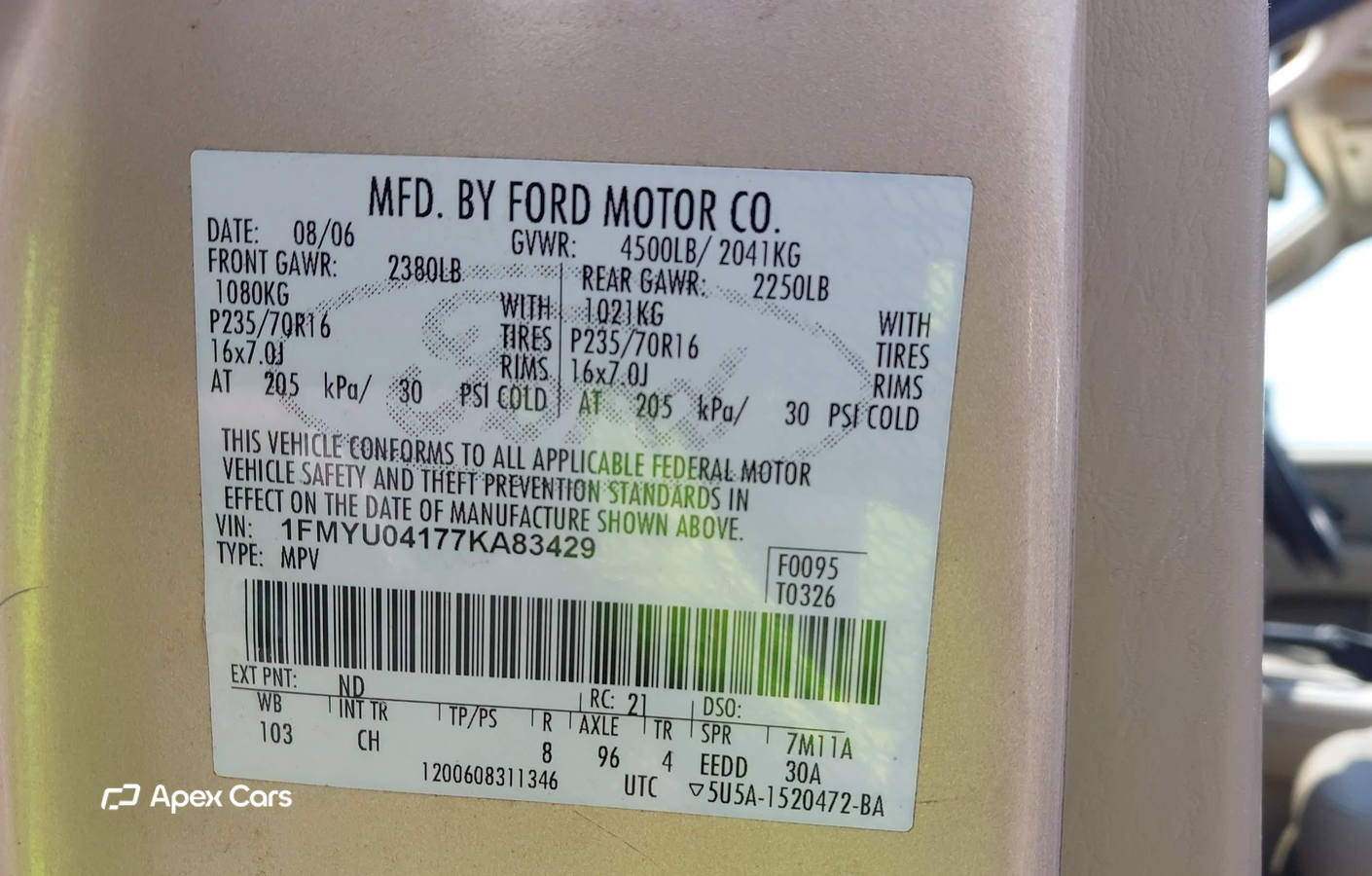 Ford Escape 2007