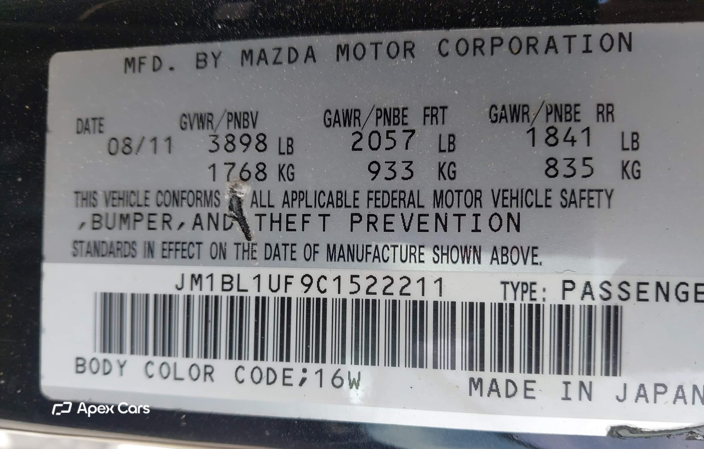 Mazda 3 2012