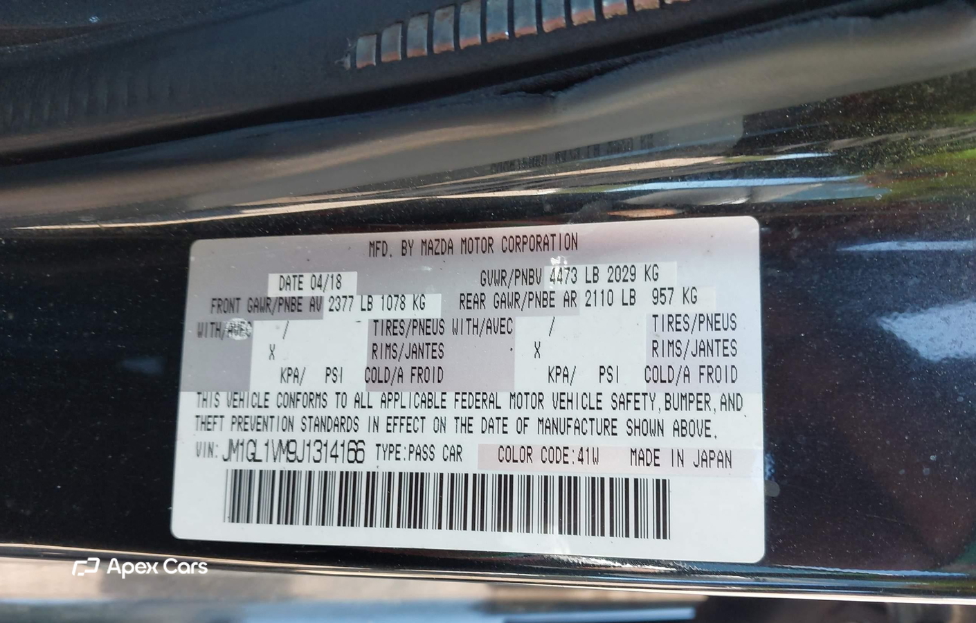 Mazda 6 2018