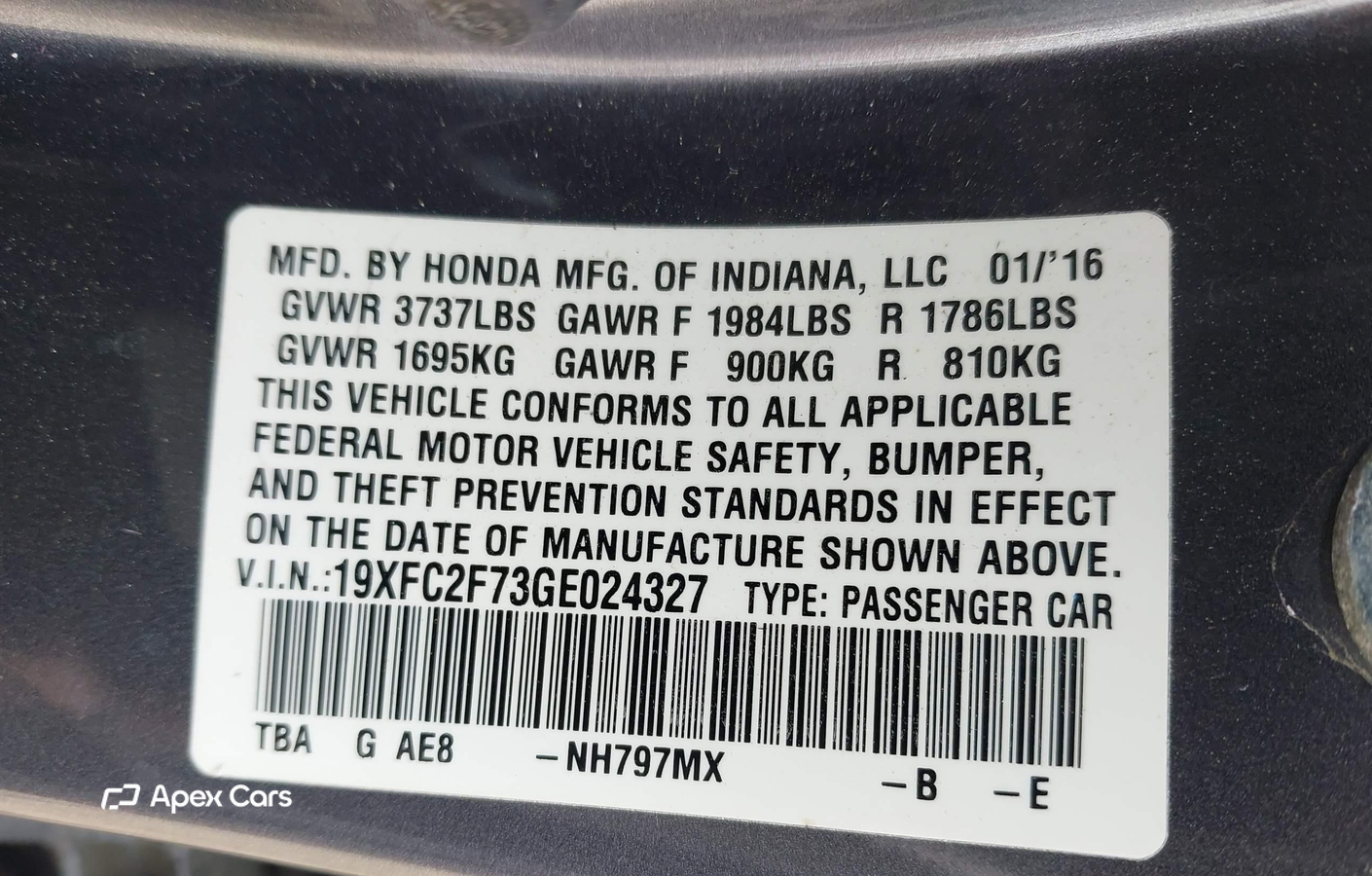 Honda Civic 2016