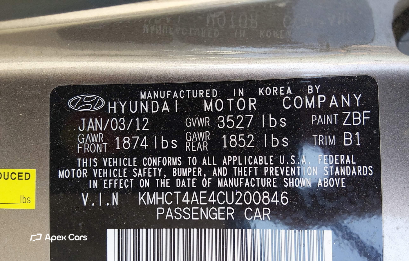 Hyundai Accent 2012