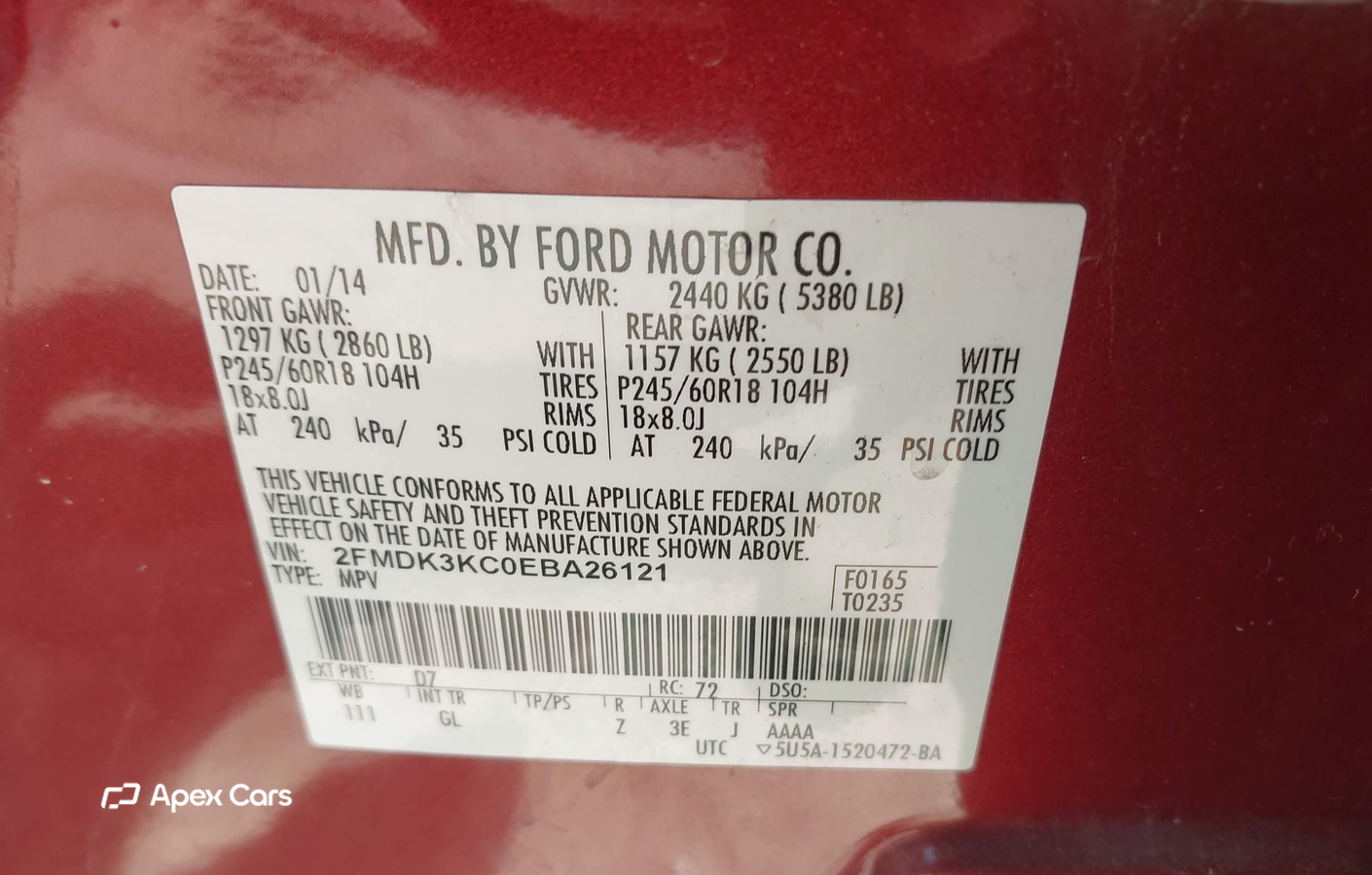 Ford Edge 2014