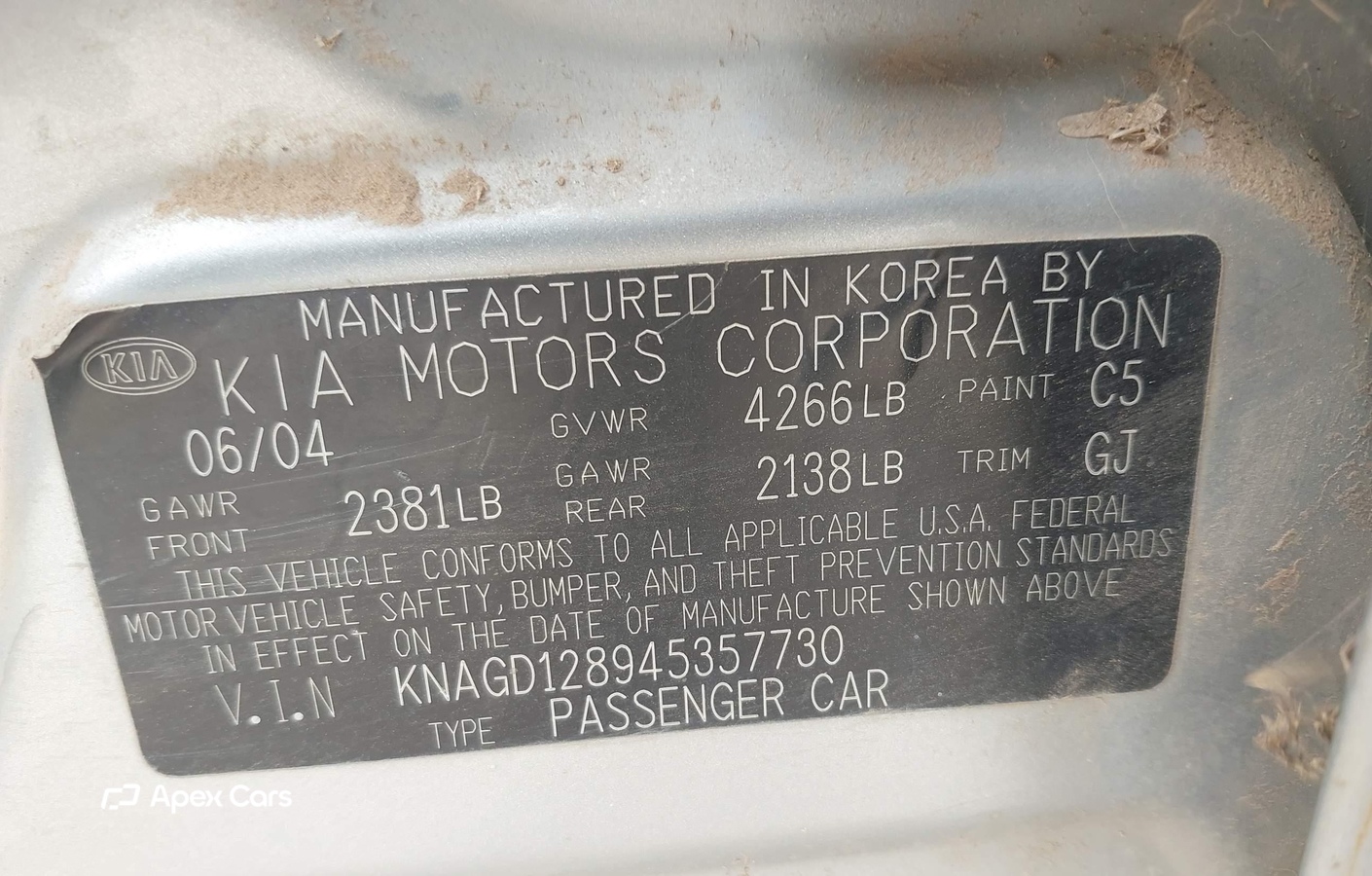 Kia Optima 2004