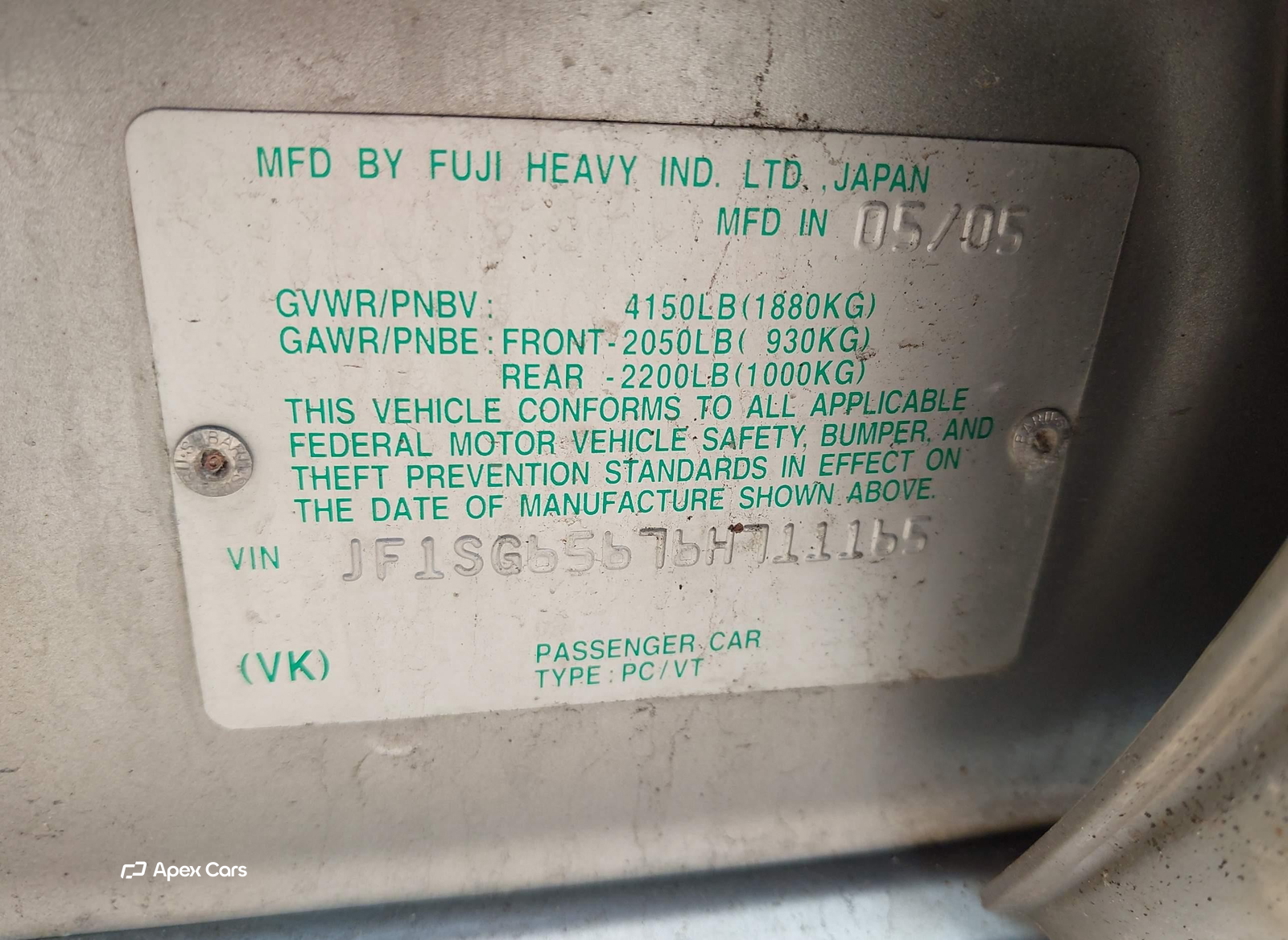 Subaru Forester 2006