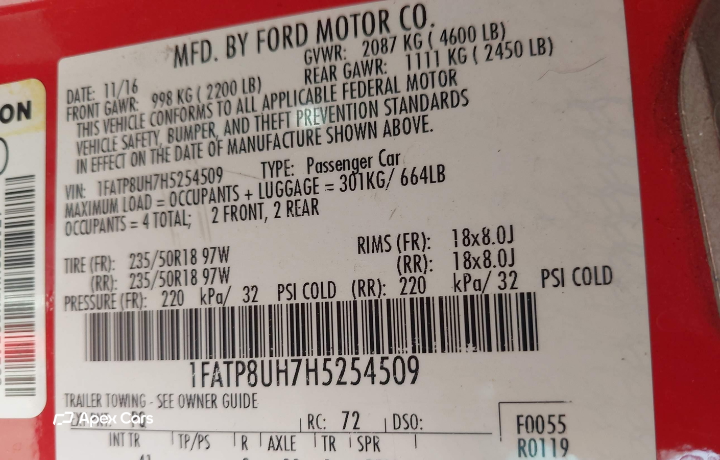 Ford Mustang 2017