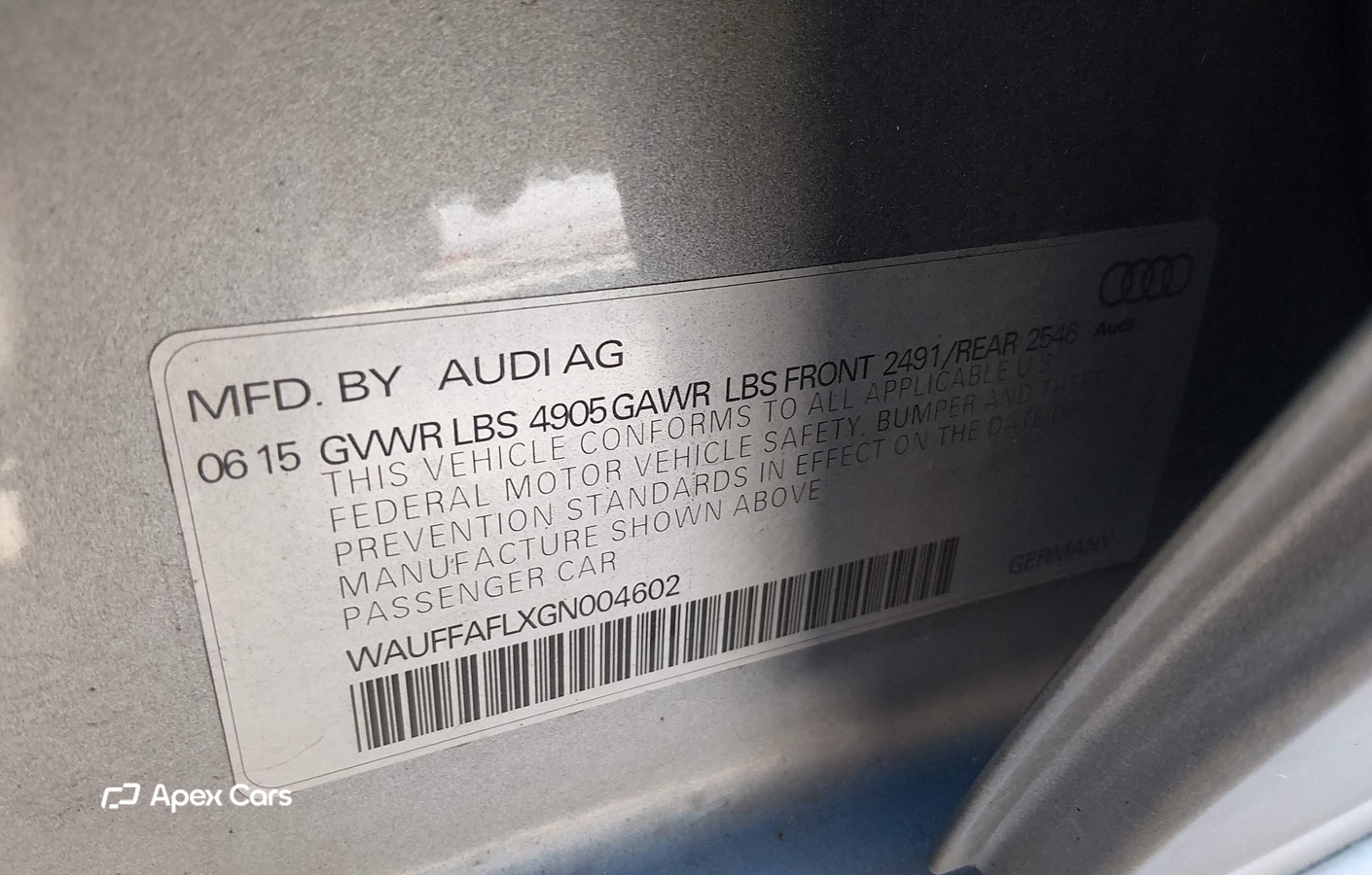 Audi A4 2016