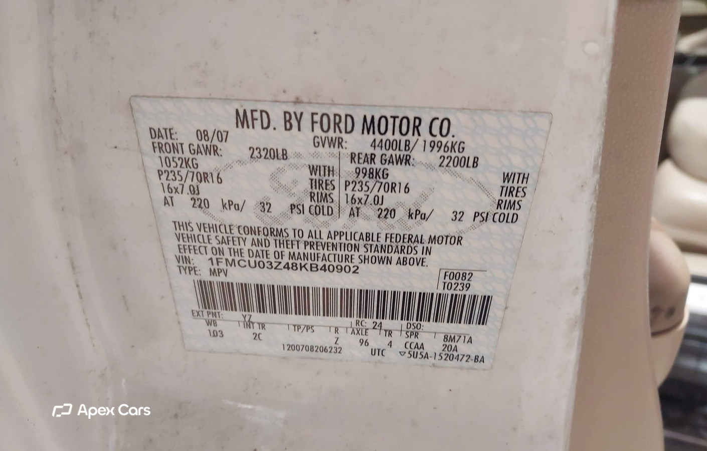 Ford Escape 2008