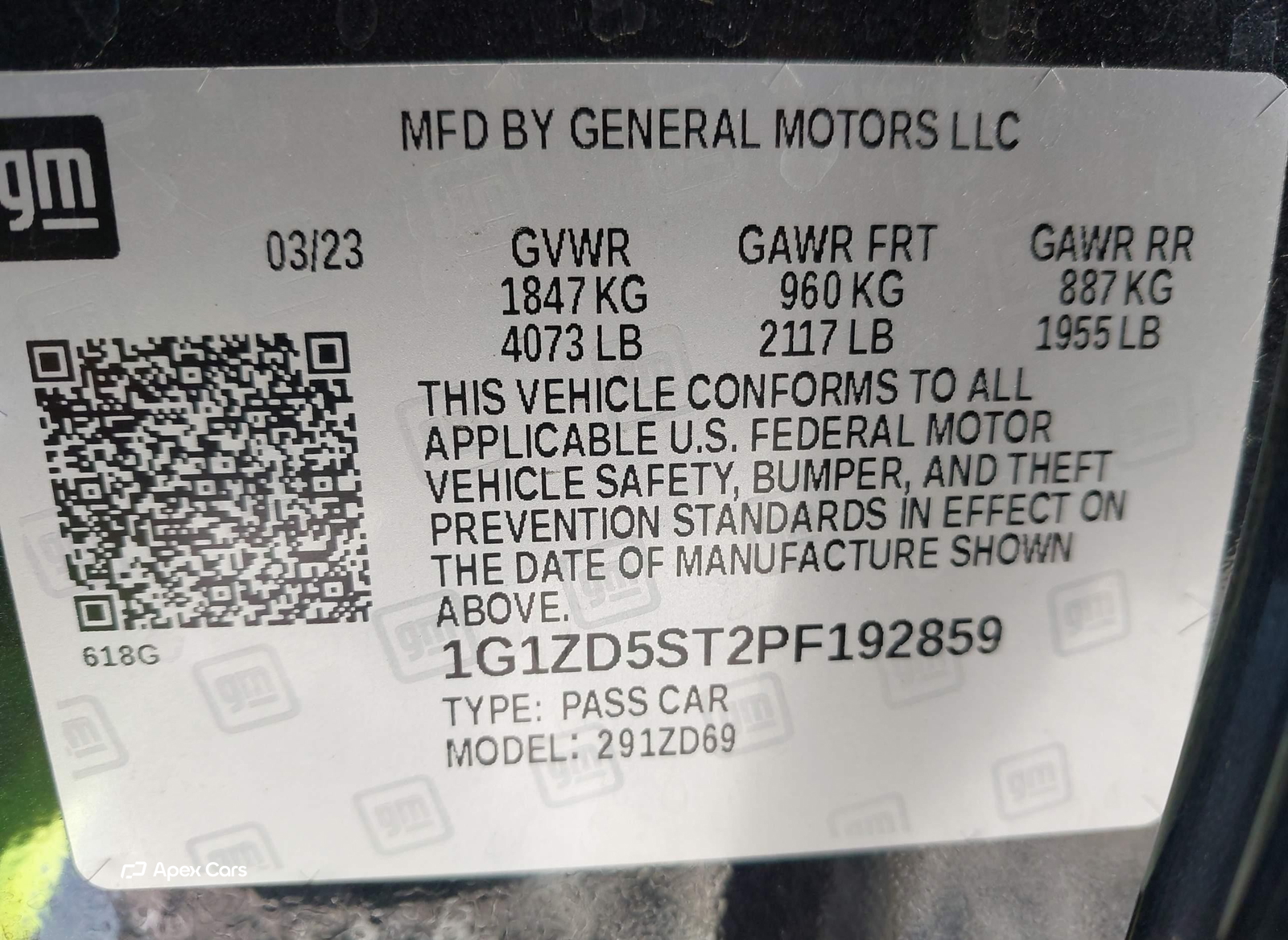 Chevrolet Malibu 2023