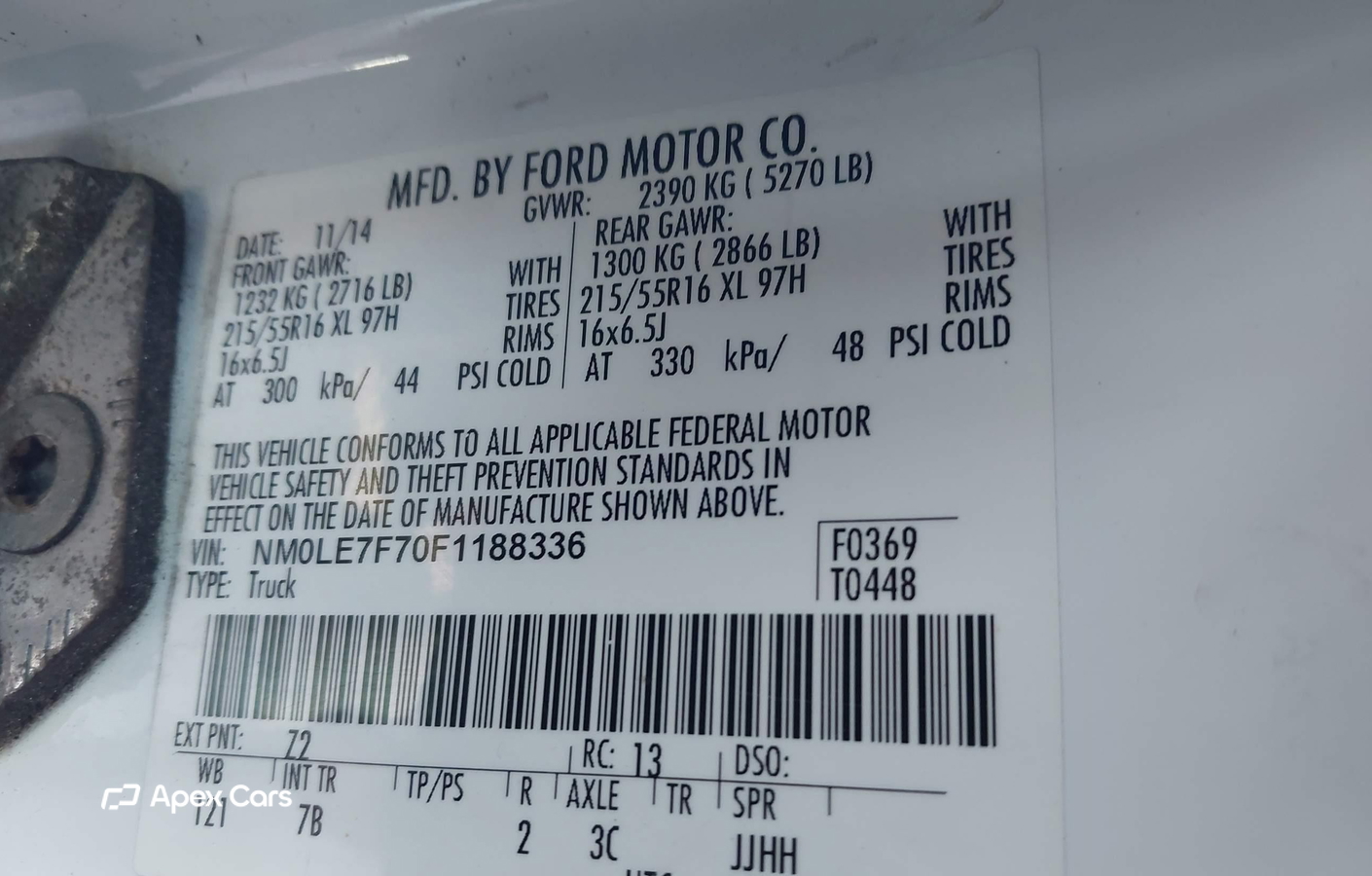 Ford Transit 2015