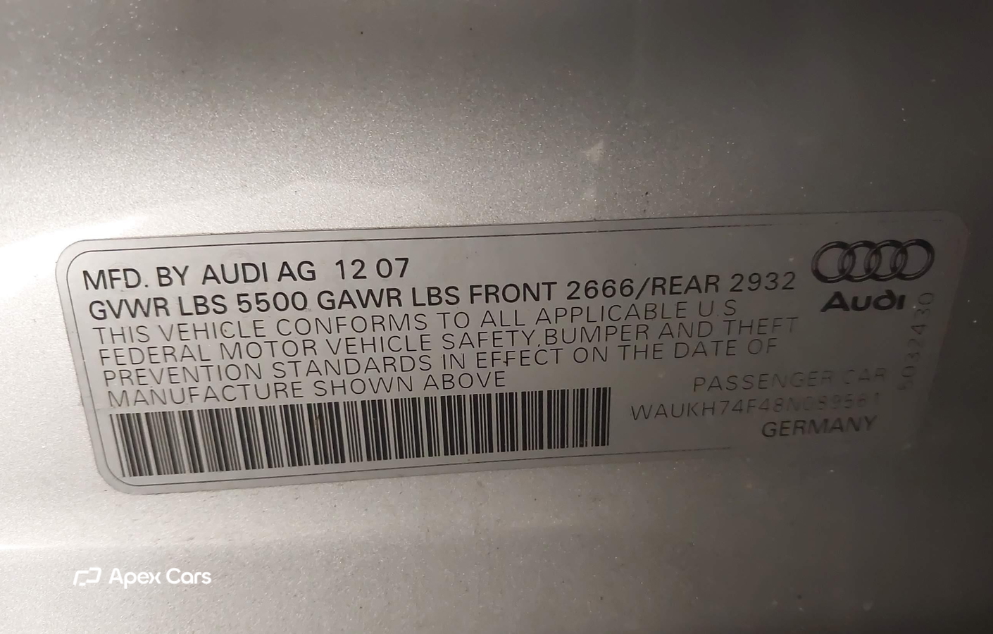 Audi A6 2008