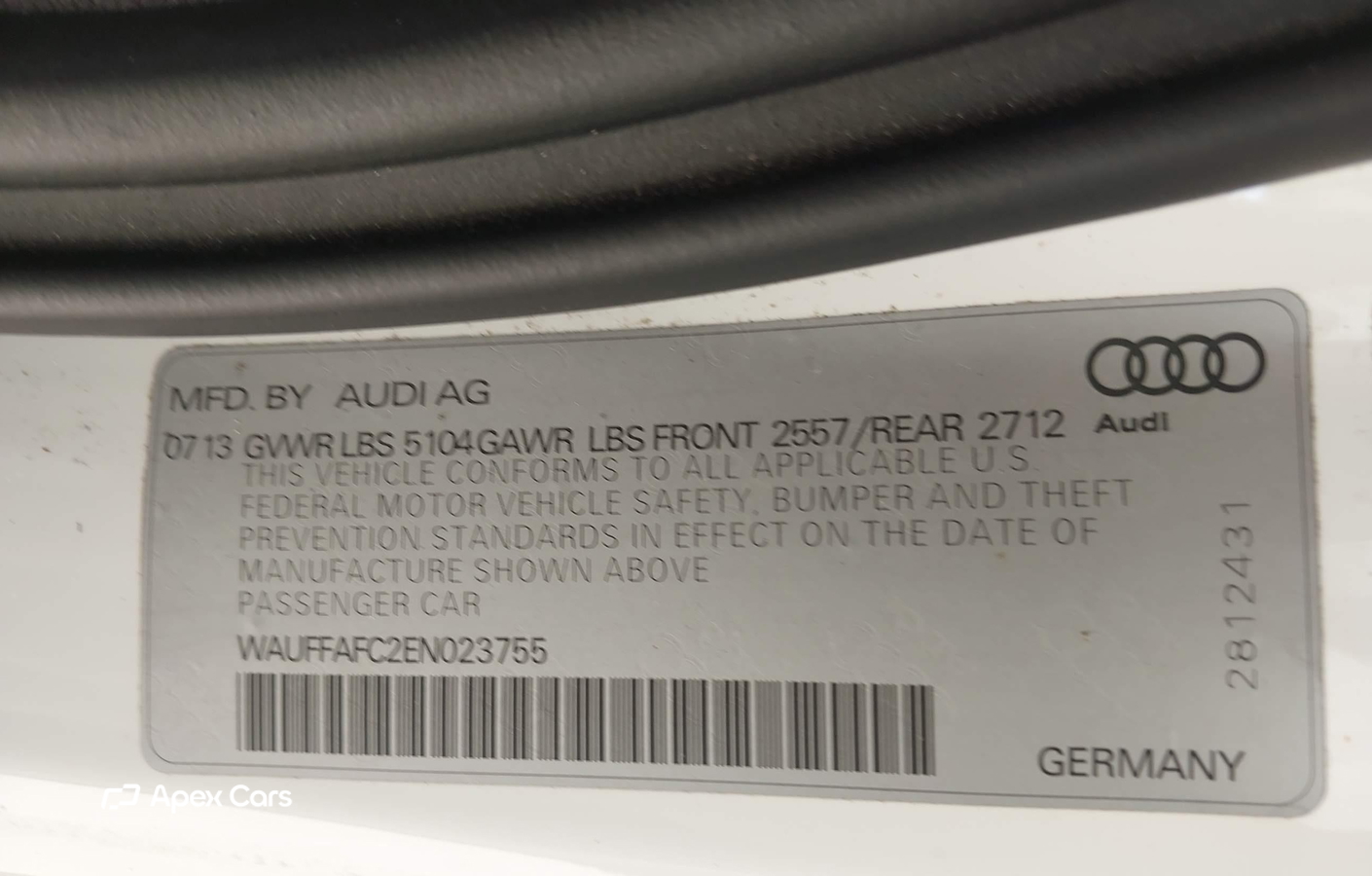 Audi A6 2014