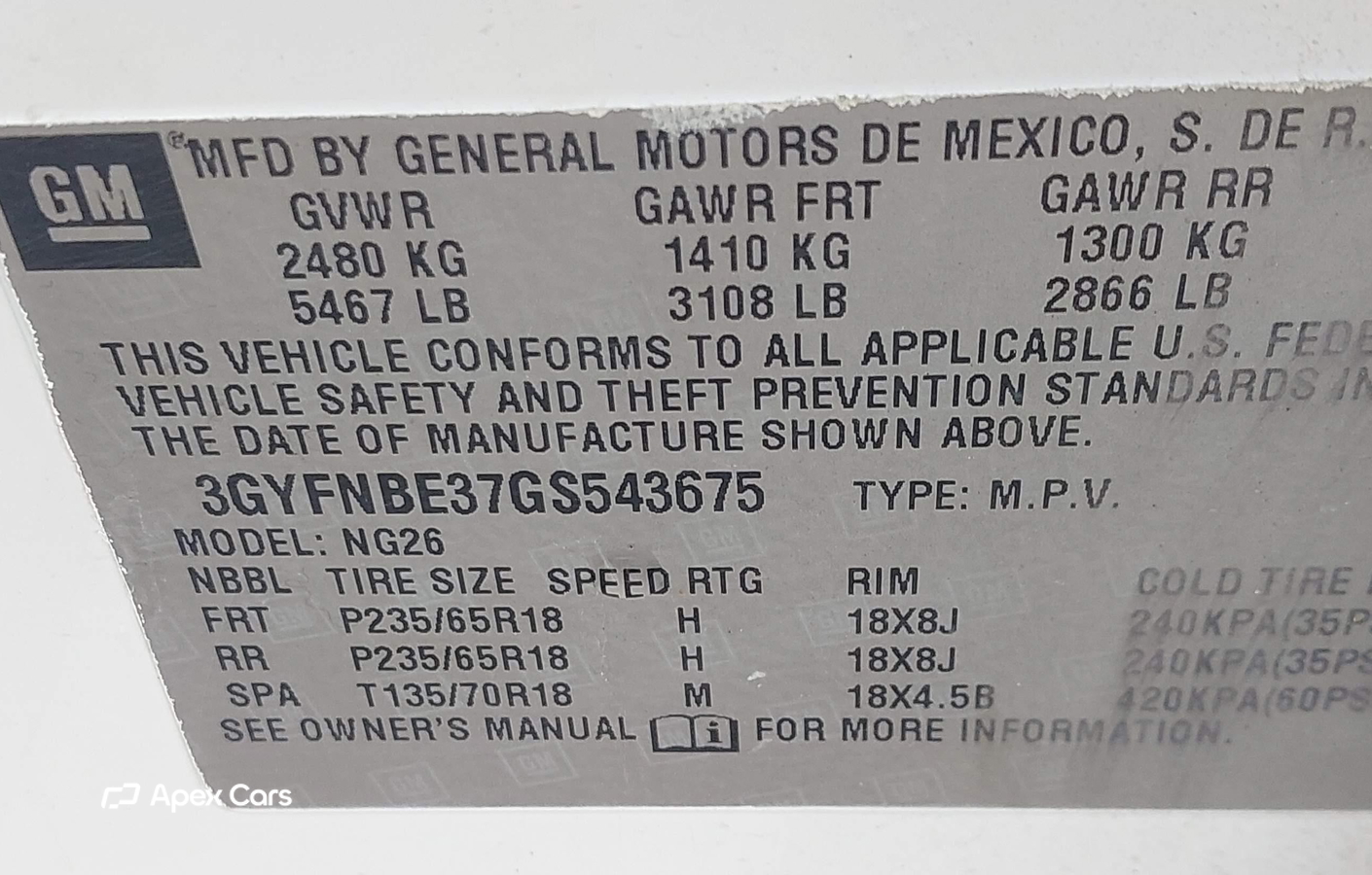 Cadillac SRX 2016