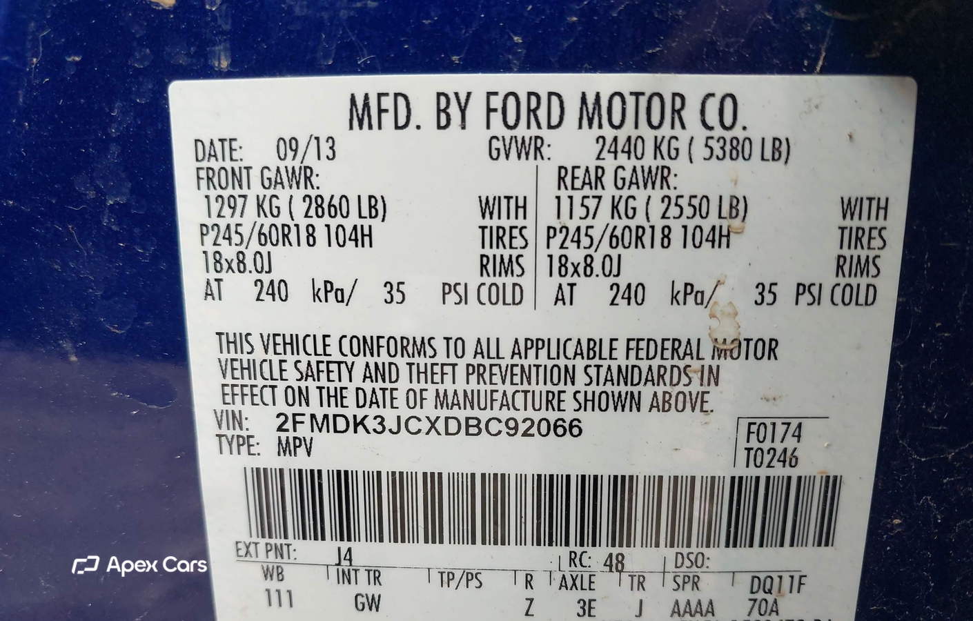Ford Edge 2013