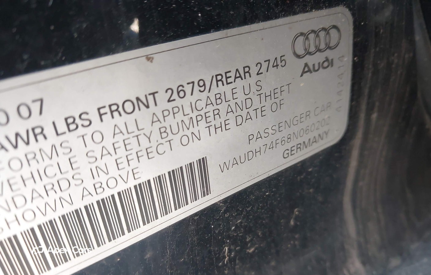 Audi A6 2008