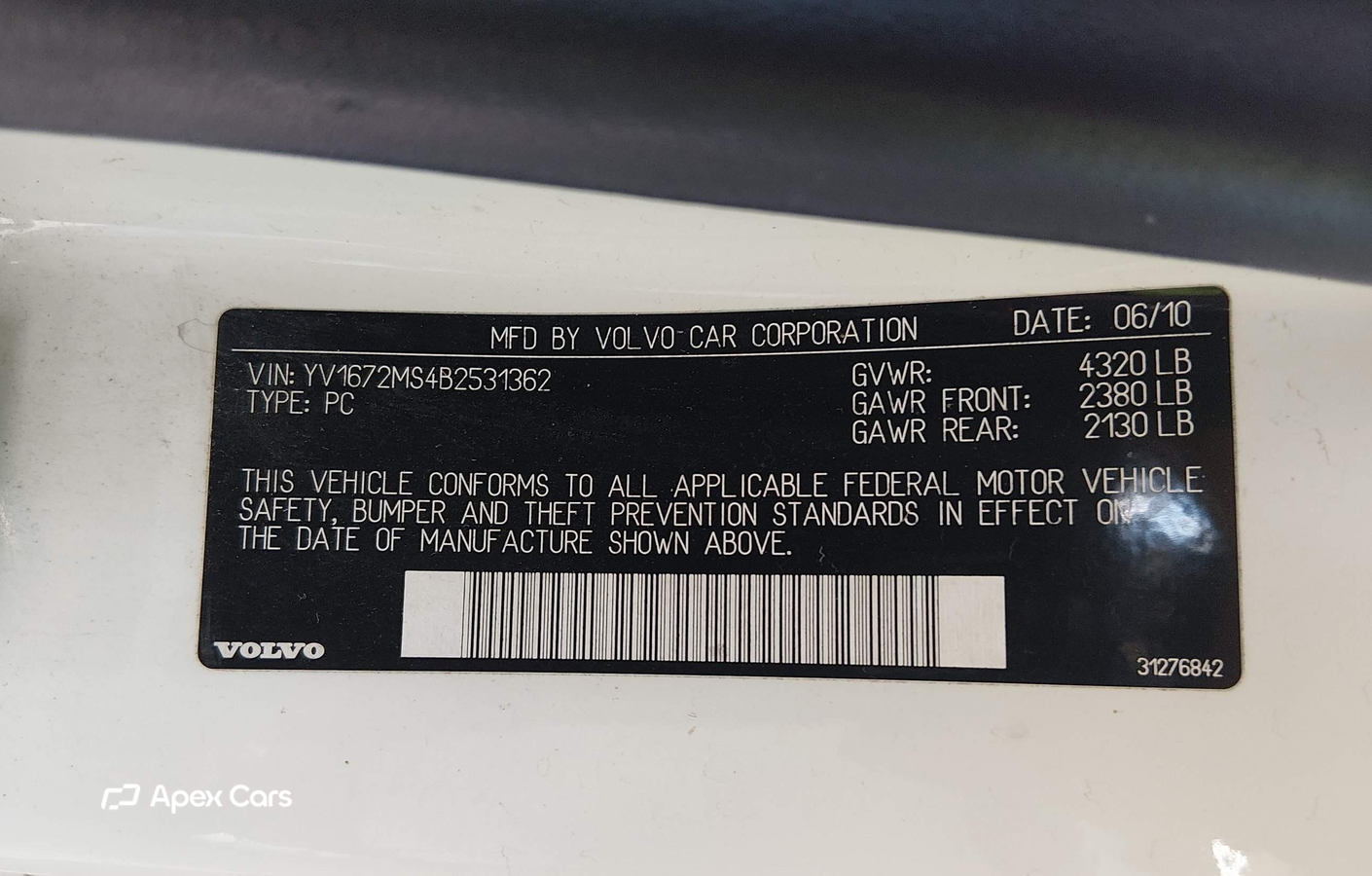 Volvo S40 2011