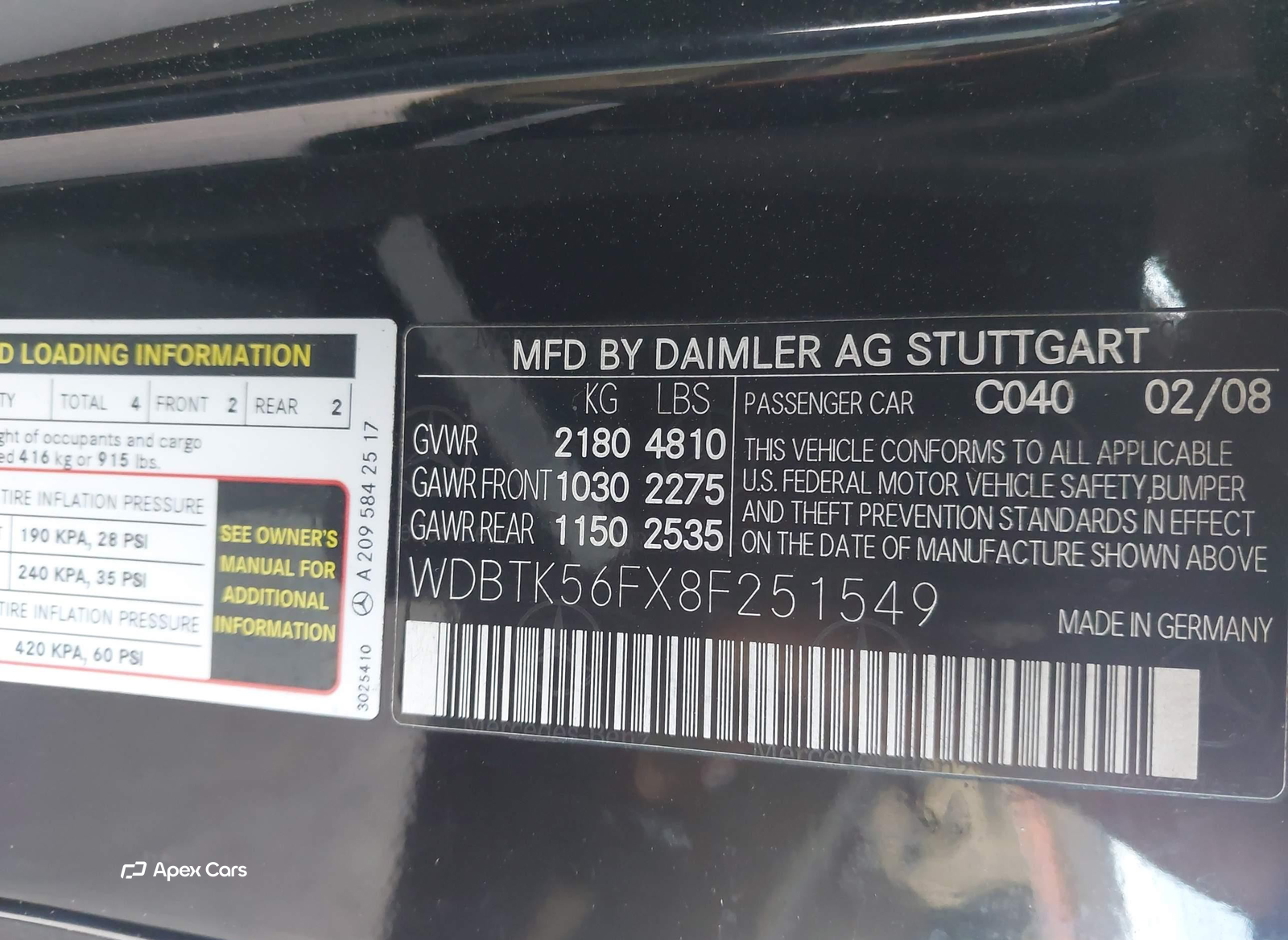 Mercedes-Benz CLK-klasse 2008