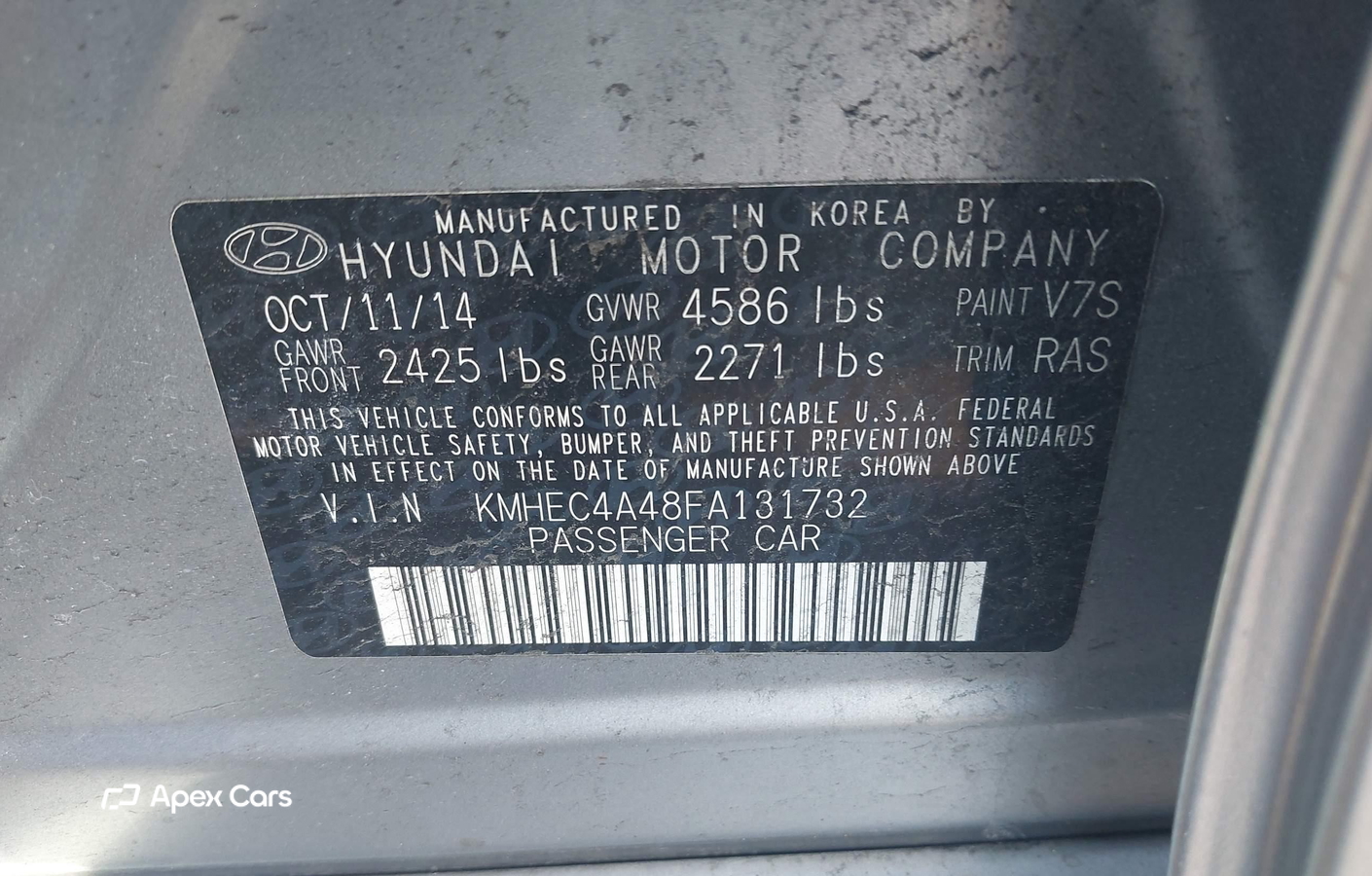 Hyundai Sonata 2015