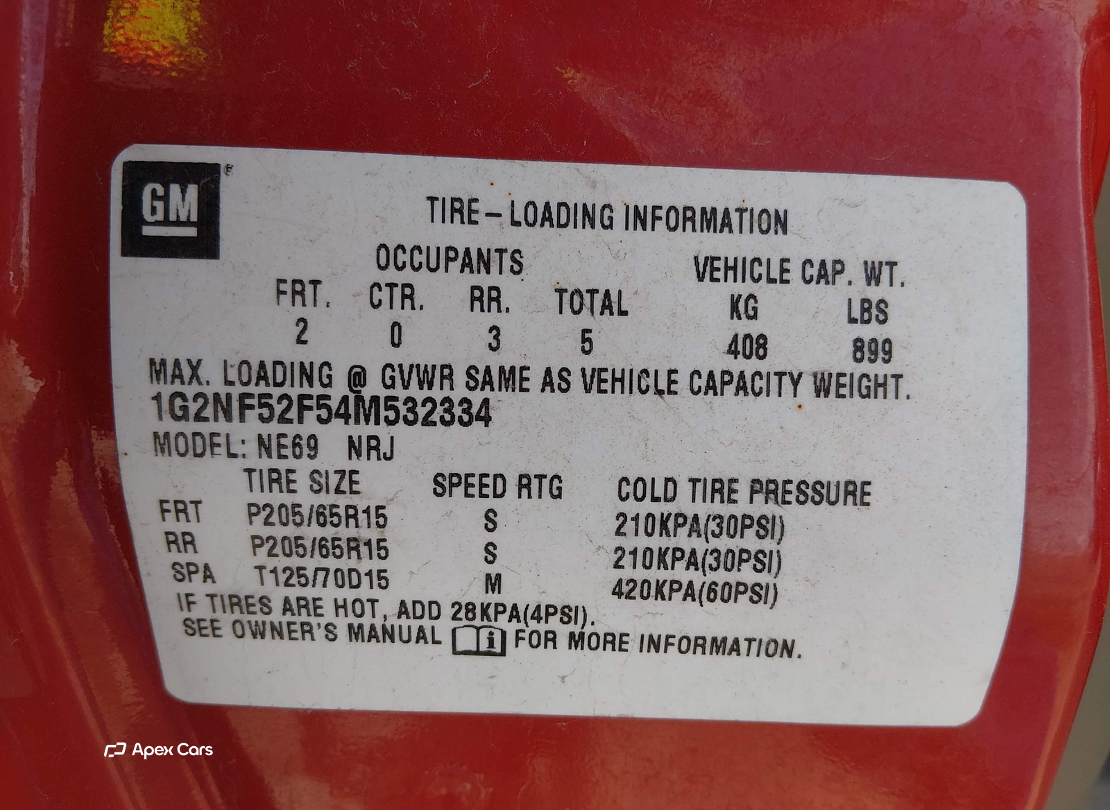 Pontiac Grand AM 2004