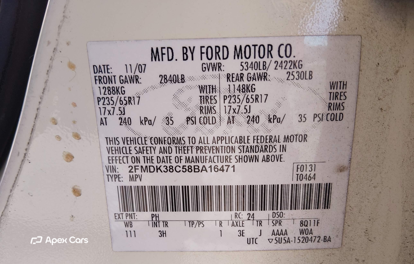 Ford Edge 2008