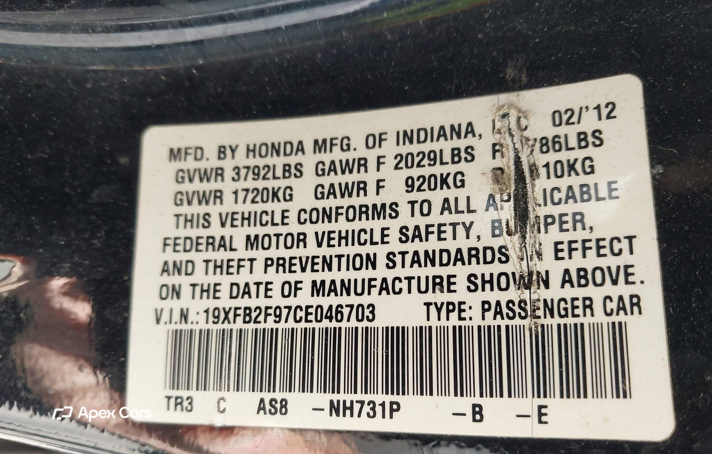 Honda Civic 2012