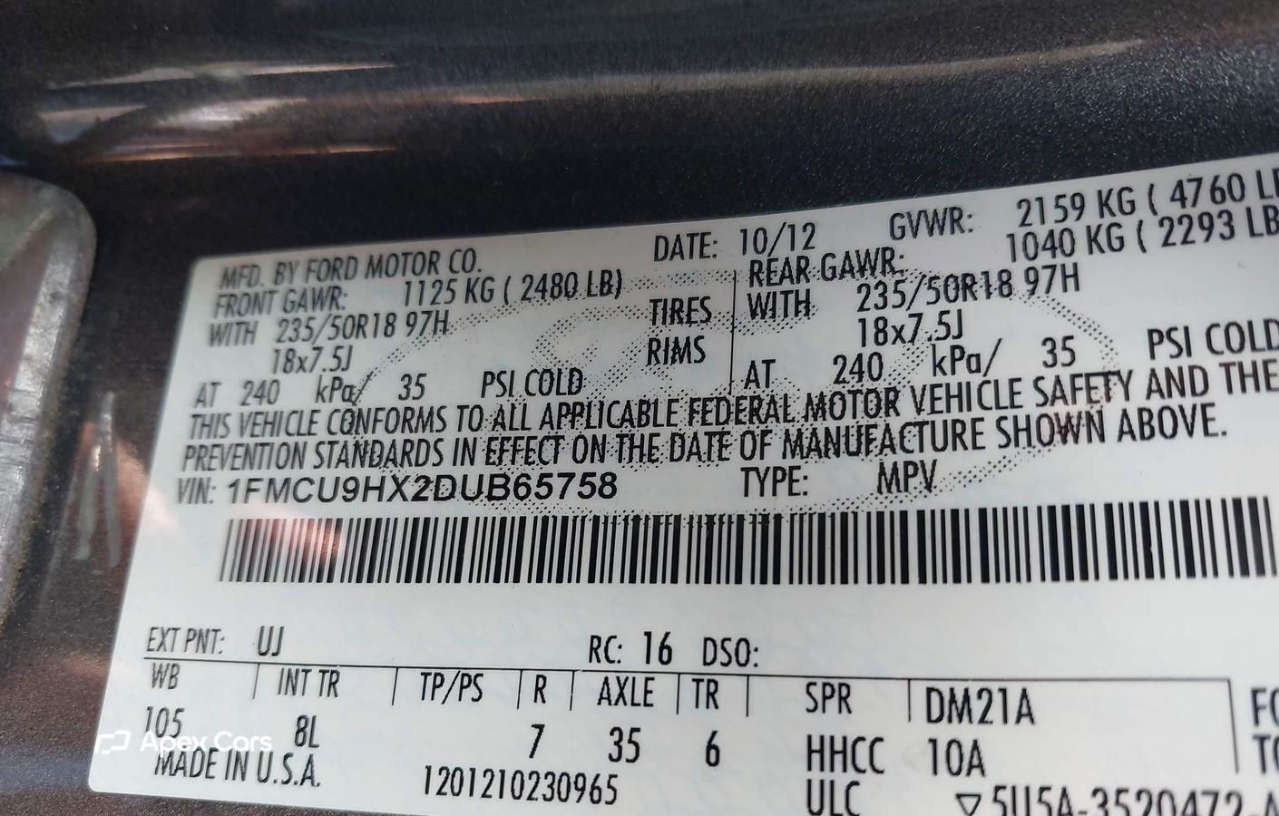 Ford Escape 2013
