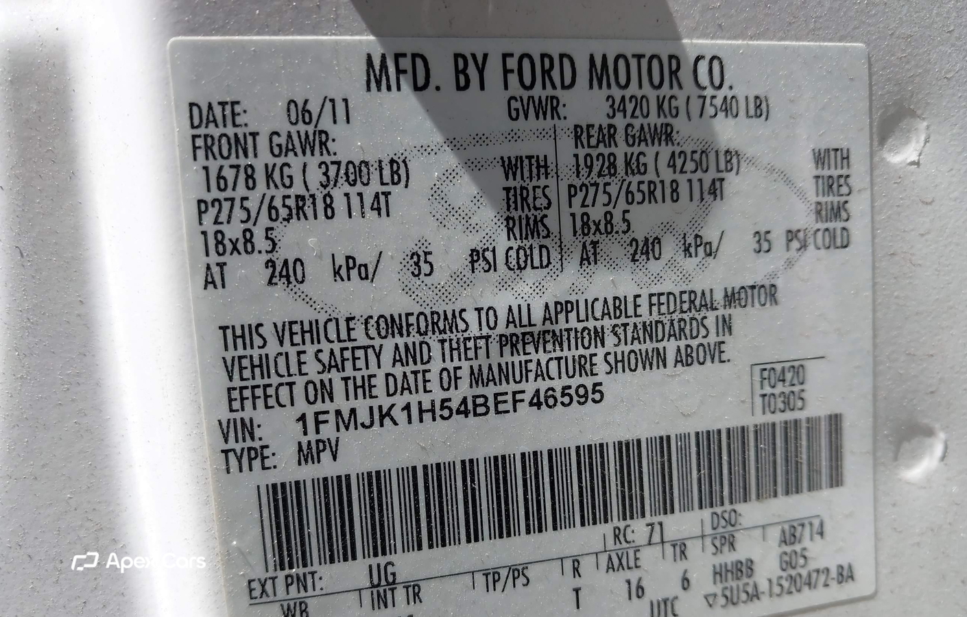 Ford Expedition 2011