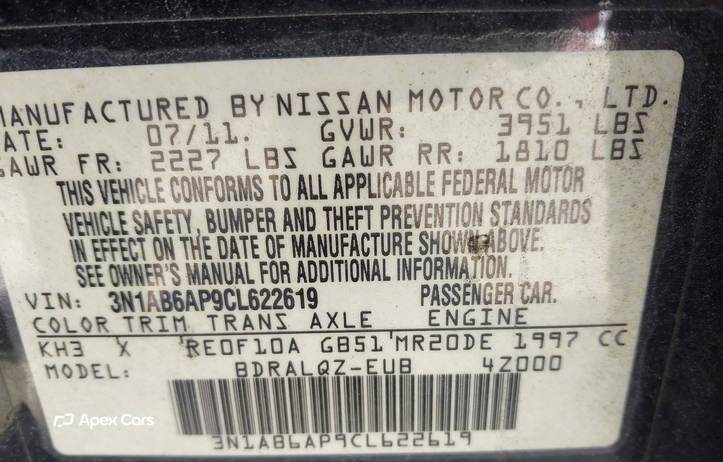 Nissan Sentra 2012