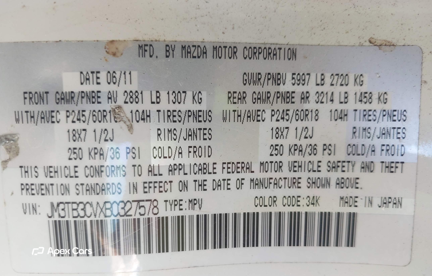 Mazda CX-9 2011