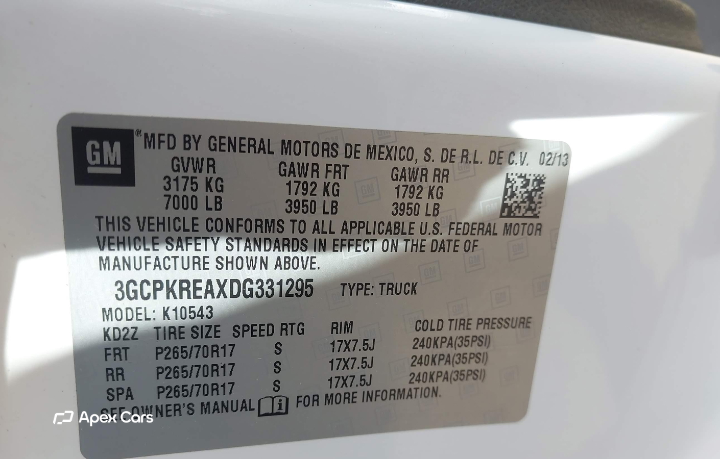 Chevrolet Silverado 2013