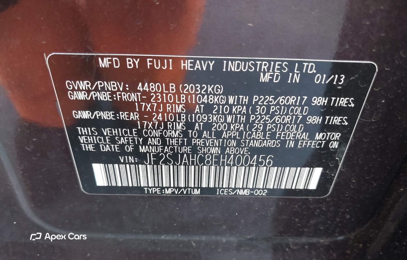 Subaru Forester 2014
