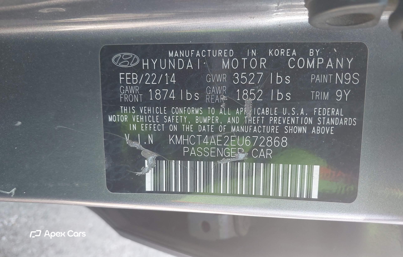 Hyundai Accent 2014