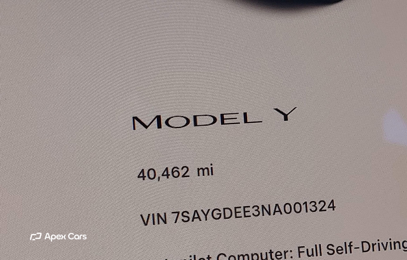 Tesla Model Y 2022
