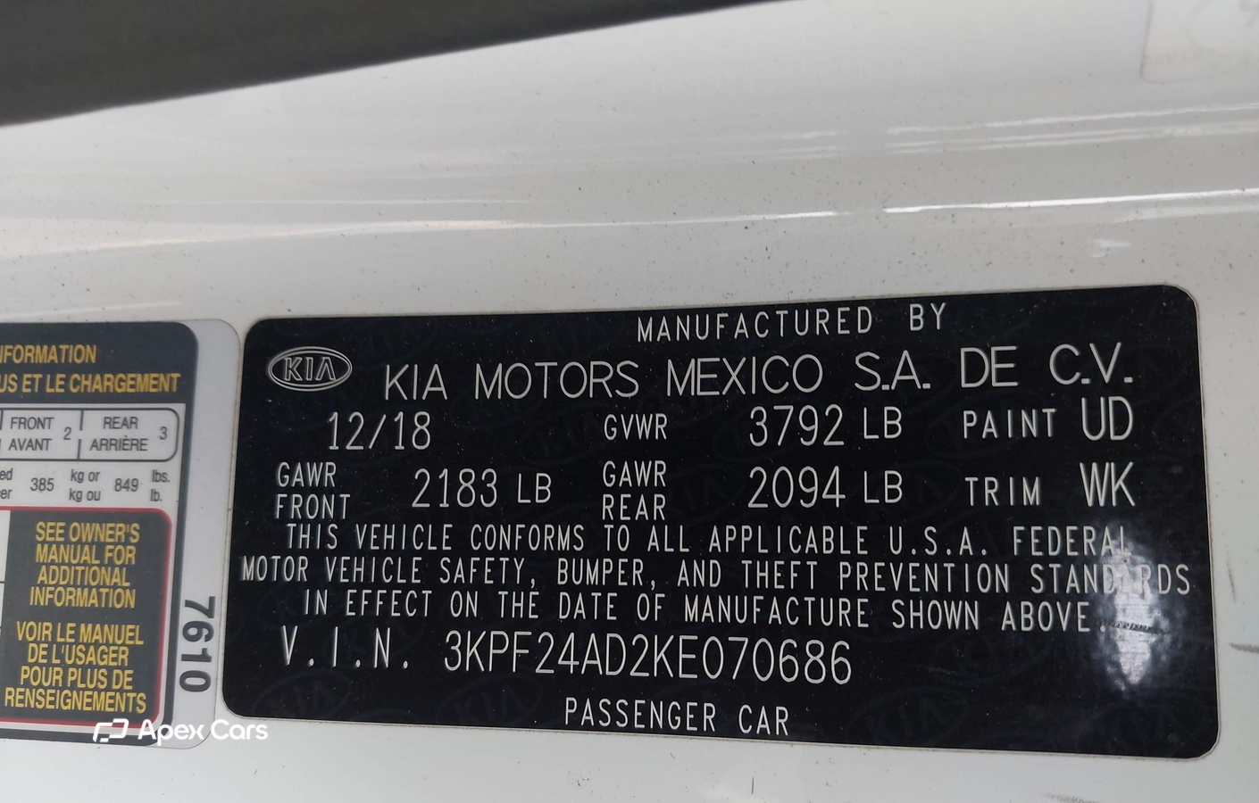 Kia Forte 2019