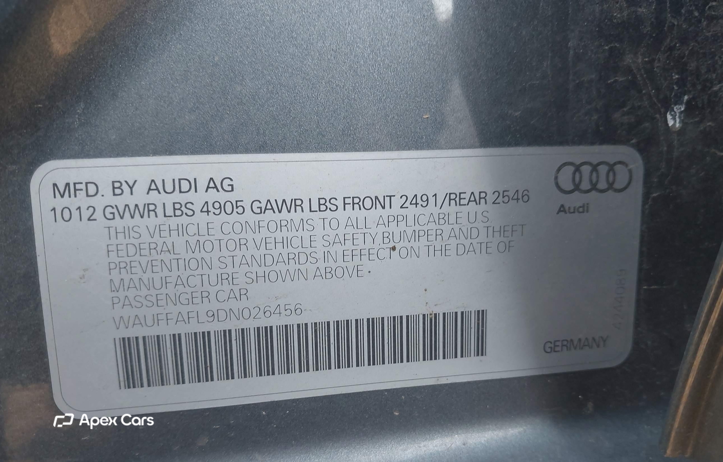 Audi A4 2013