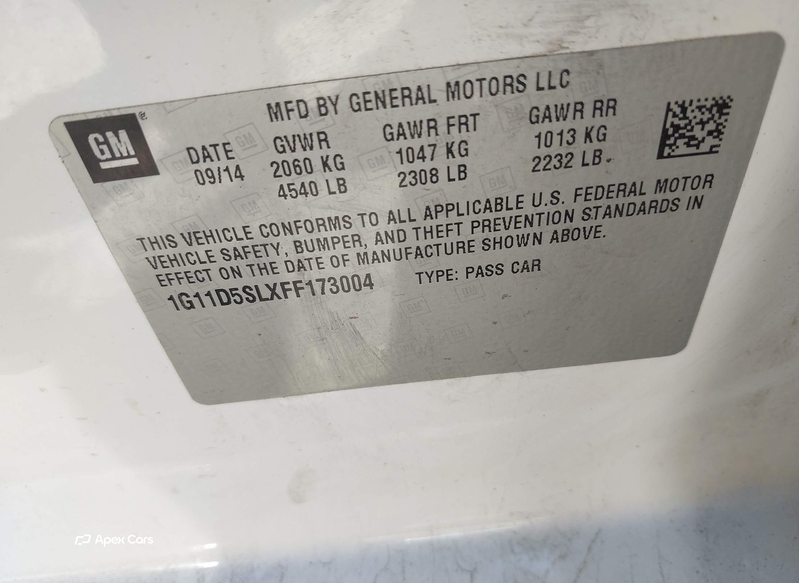 Chevrolet Malibu 2015