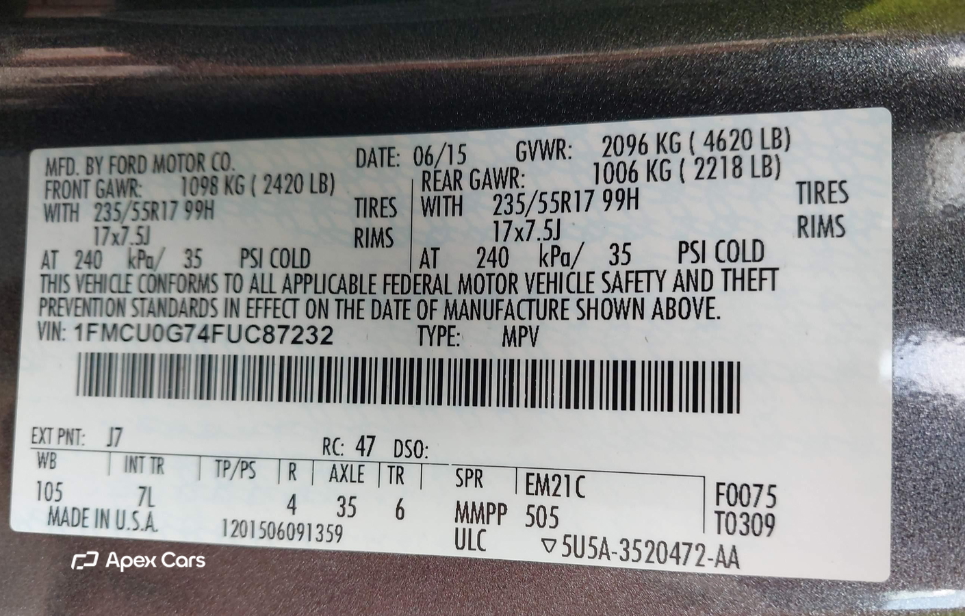 Ford Escape 2015