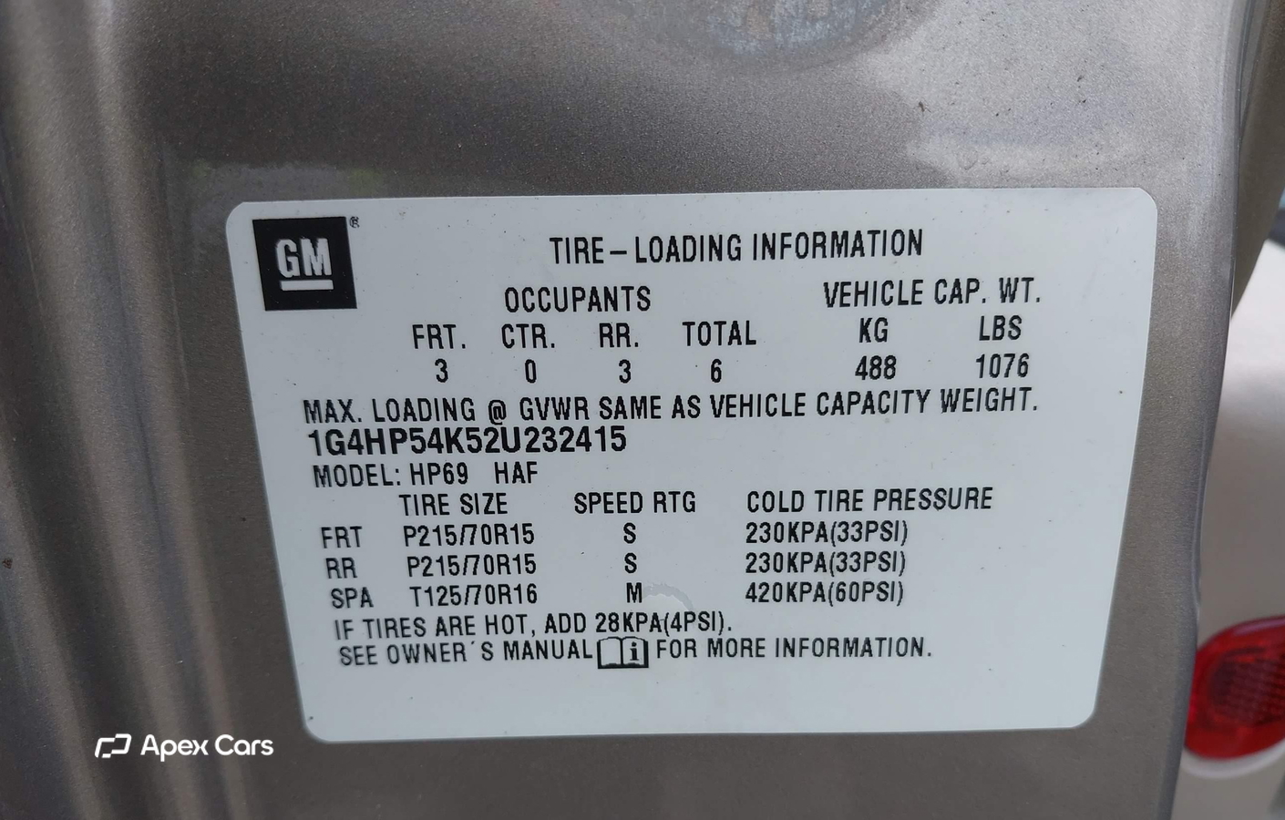 Buick LeSabre 2002