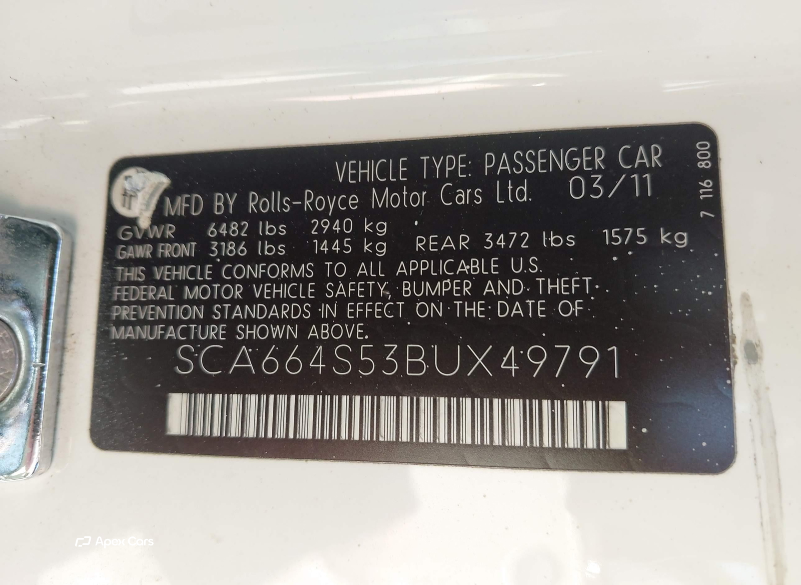 Rolls-Royce Ghost 2011