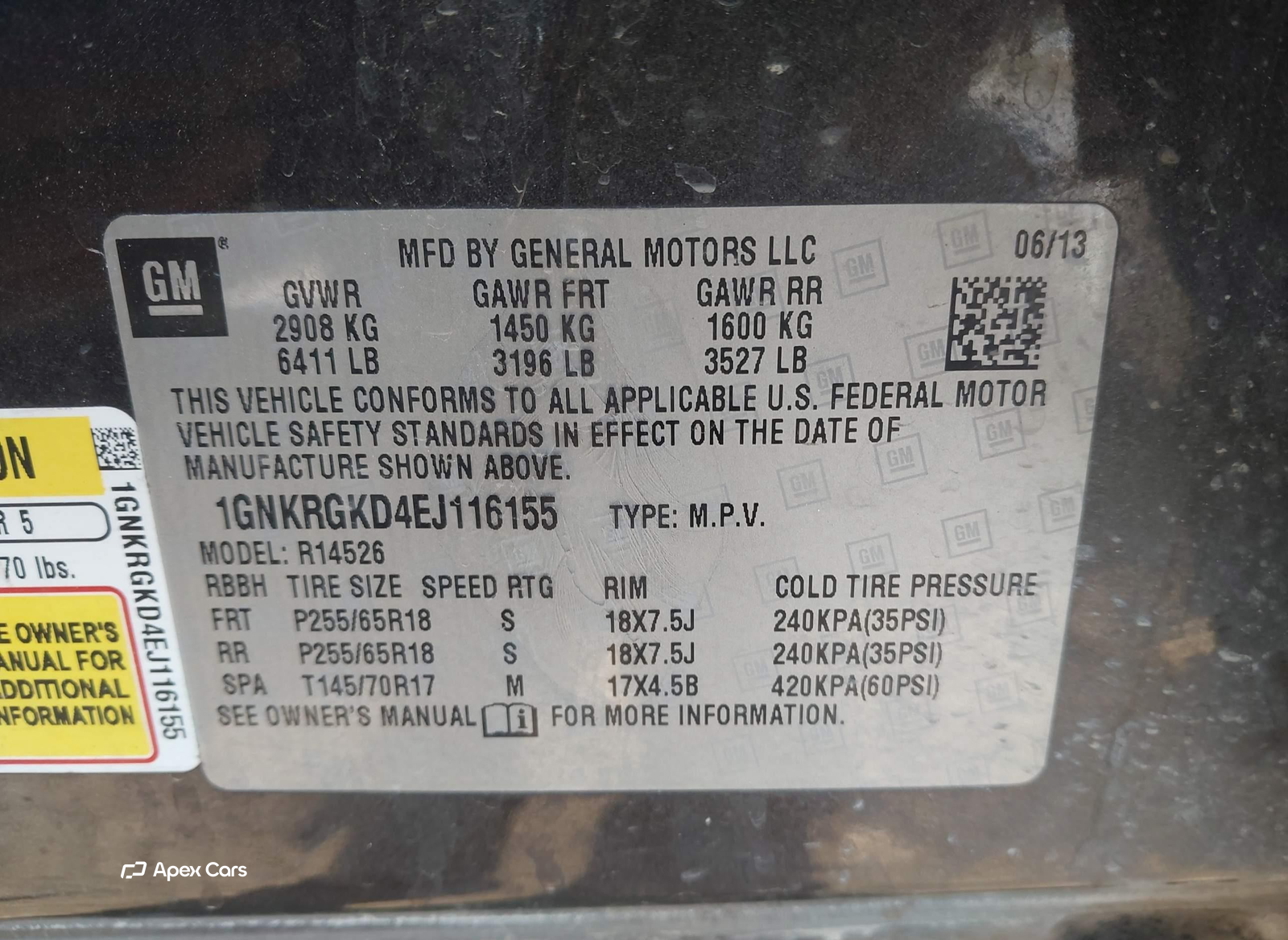 Chevrolet Traverse 2014