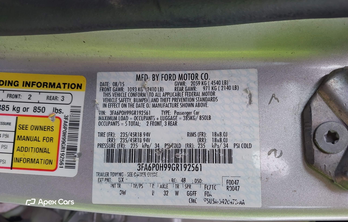 Ford Fusion 2016
