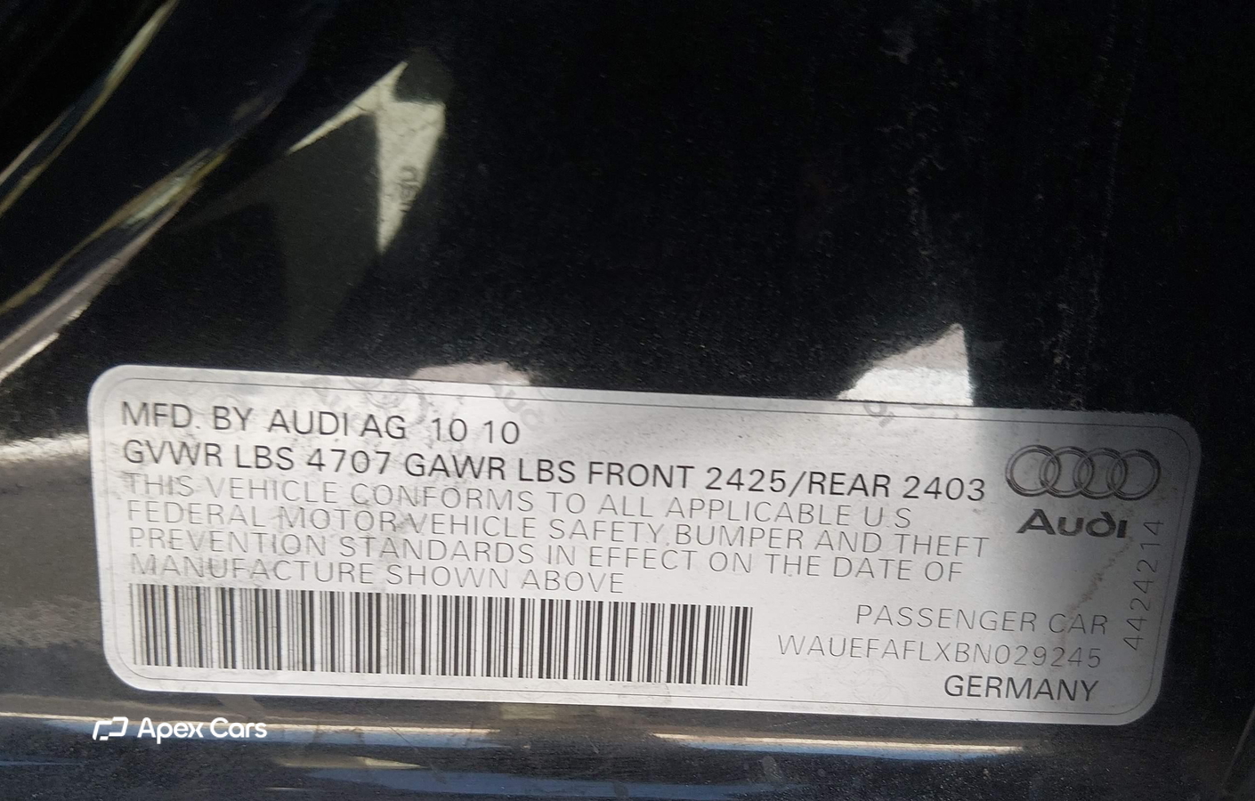Audi A4 2011