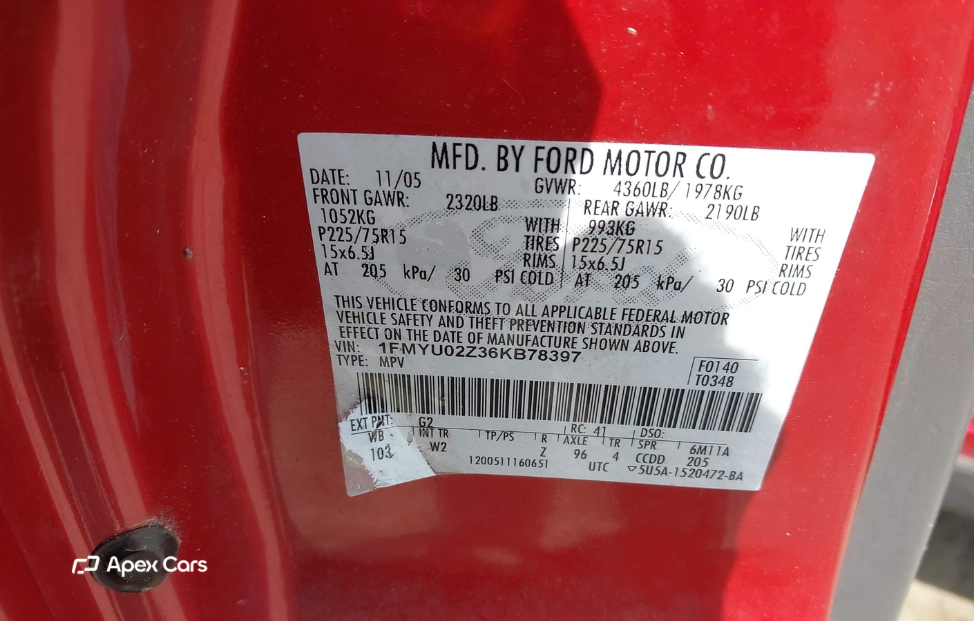 Ford Escape 2006