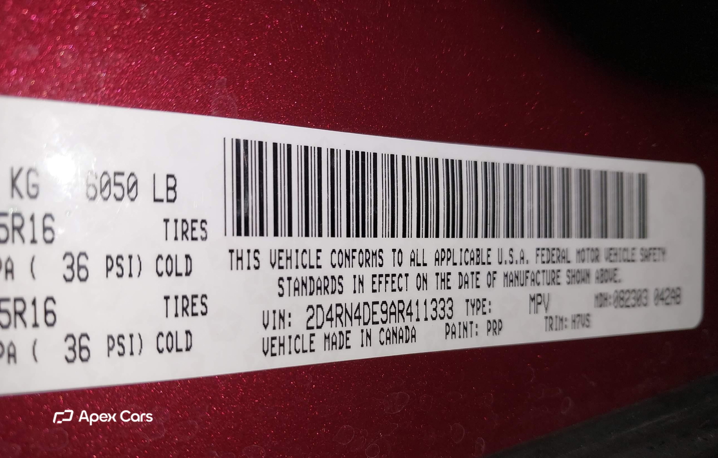 Dodge Caravan 2010
